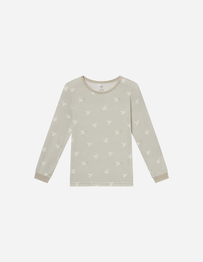 Elevated Faith Peace Bamboo Kids Pajama Set