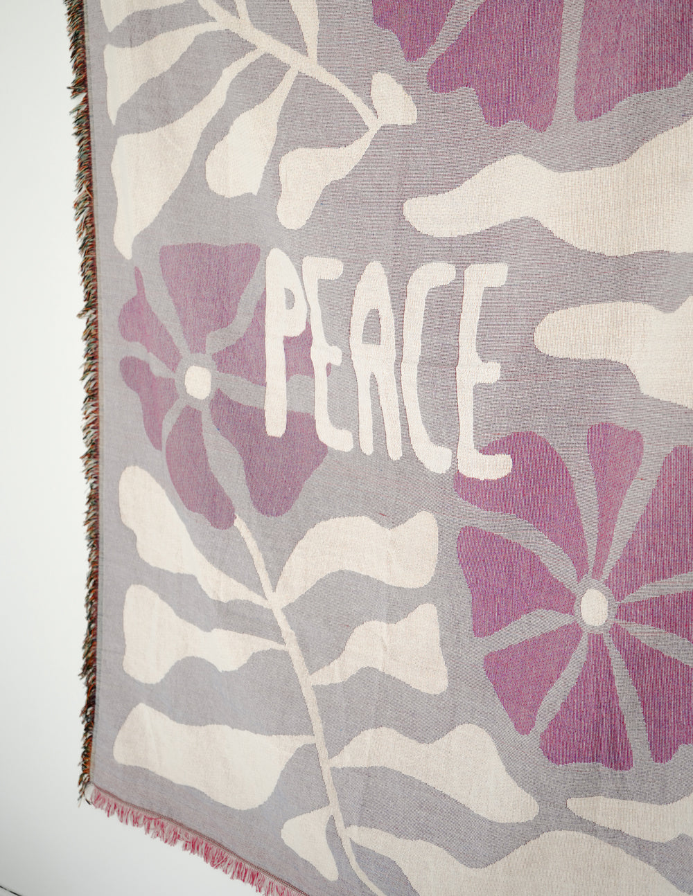 Elevated Faith Peace Throw Blanket