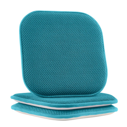 Elegant Comfort 2 Pack Textured Chair Cushion Covers - Skid-Proof Rubber Backing