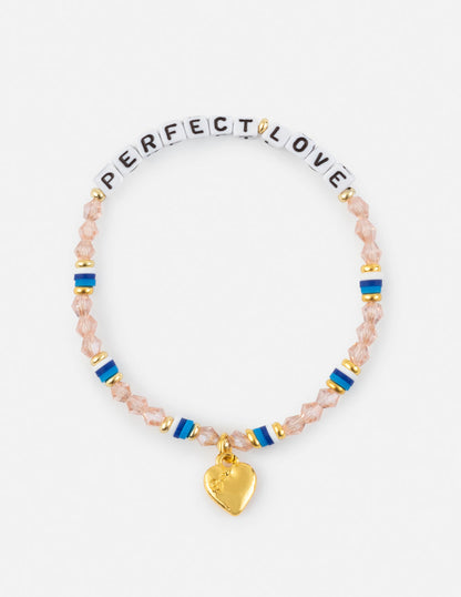 Elevated Faith Perfect Love Letter Bracelet