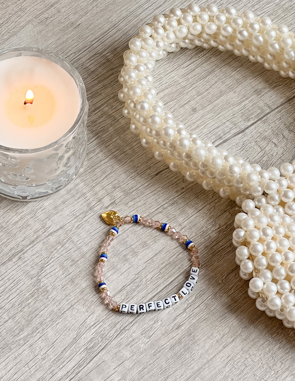 Elevated Faith Perfect Love Letter Bracelet