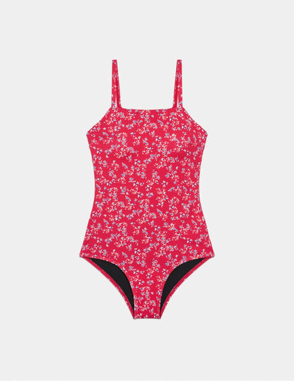 Teen Period Swim Square Neck One-Piece