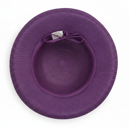 Wallaroo Victoria Packable Sun Hat - Cranberry
