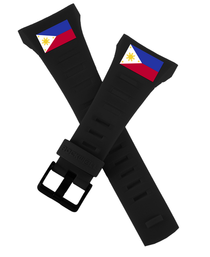 Coliseum Fit™ Flags of The World Edition N-Z (Phantom Black) Watch
