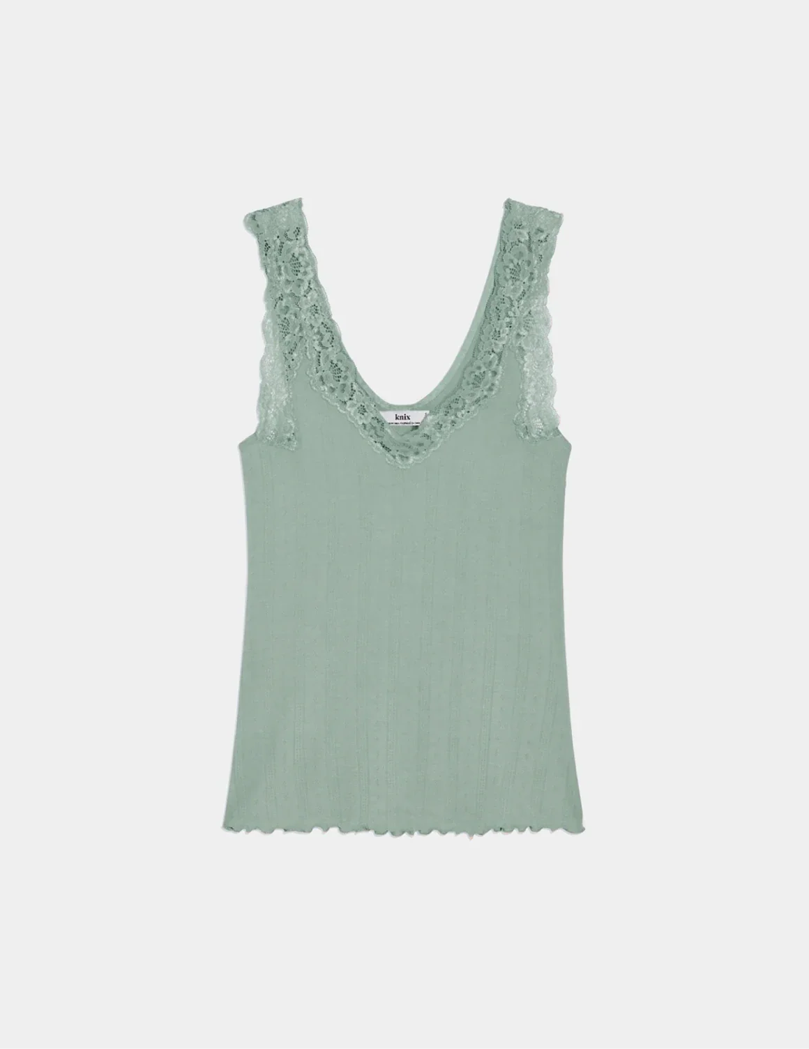 Pointelle Lace Tank