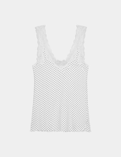 Pointelle Lace Tank - Last Call