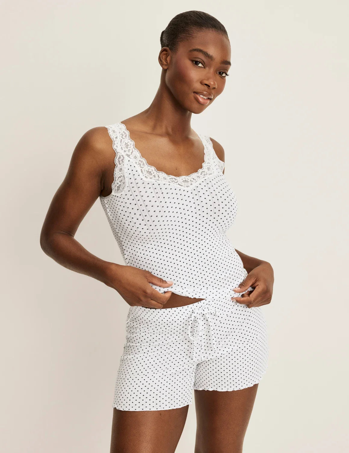 Pointelle Lace Tank - Last Call