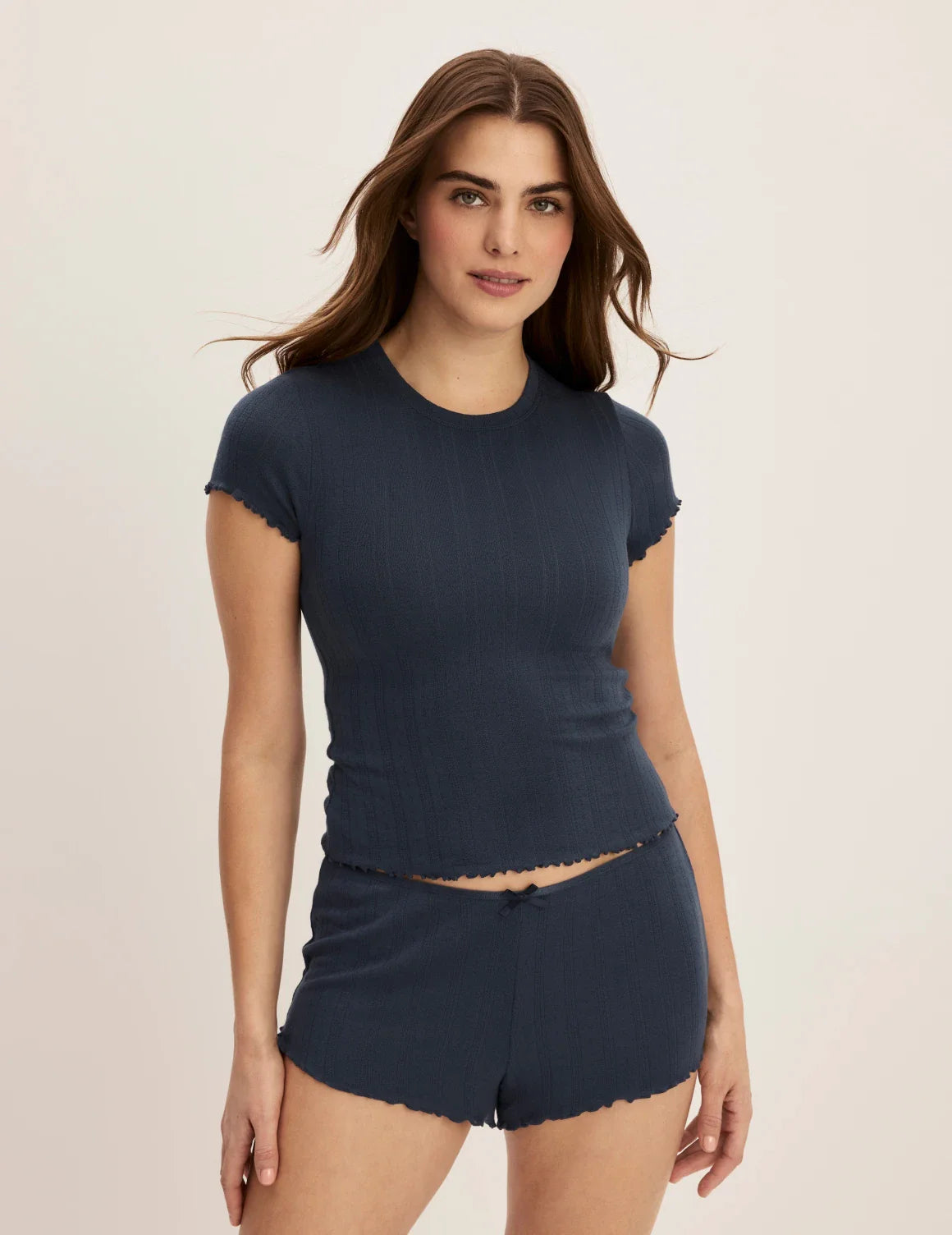 Pointelle T-Shirt - Last Call