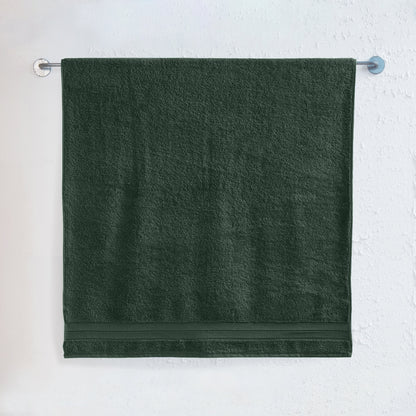 Elegant Comfort 1 Piece Premium Turkish Cotton Three Line Popcorn Jumbo Towel, 35x 70 inch