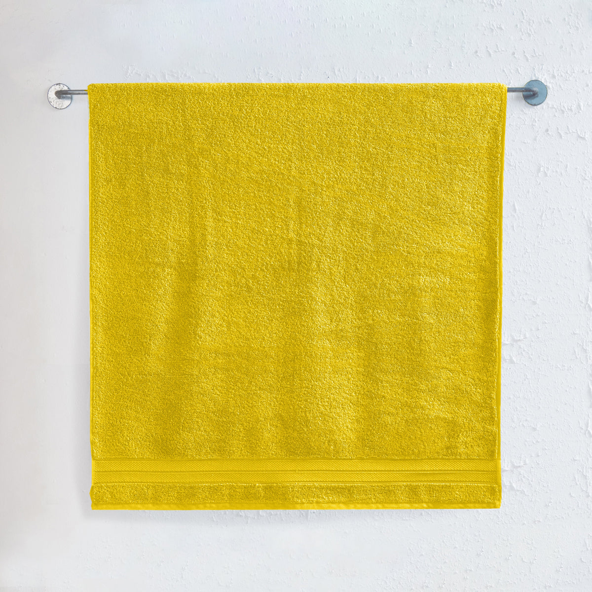 Elegant Comfort 1 Piece Premium Turkish Cotton Three Line Popcorn Jumbo Towel, 35x 70 inch