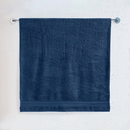 Elegant Comfort 1 Piece Premium Turkish Cotton Three Line Popcorn Jumbo Towel, 35x 70 inch
