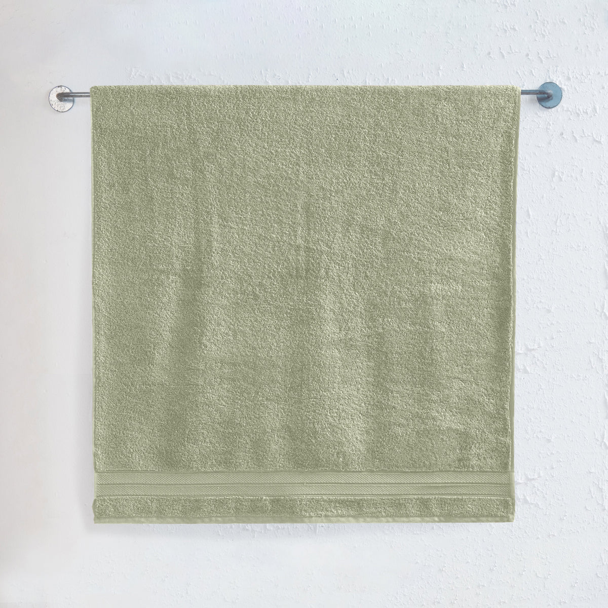 Elegant Comfort 1 Piece Premium Turkish Cotton Three Line Popcorn Jumbo Towel, 35x 70 inch