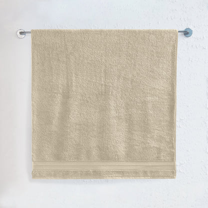 Elegant Comfort 1 Piece Premium Turkish Cotton Three Line Popcorn Jumbo Towel, 35x 70 inch