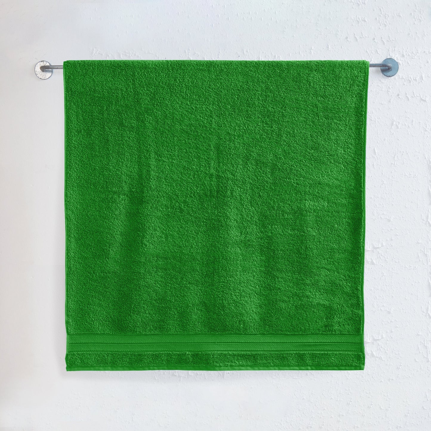 Elegant Comfort 1 Piece Premium Turkish Cotton Three Line Popcorn Jumbo Towel, 35x 70 inch