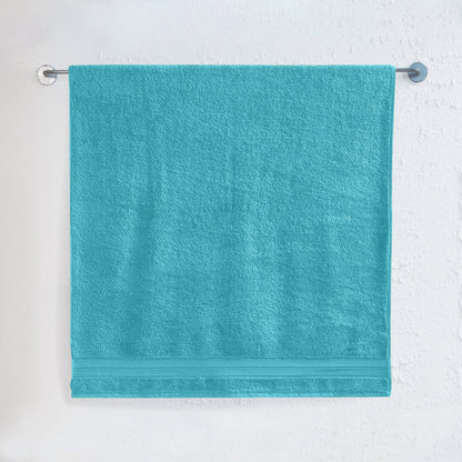 Elegant Comfort 1 Piece Premium Turkish Cotton Three Line Popcorn Jumbo Towel, 35x 70 inch
