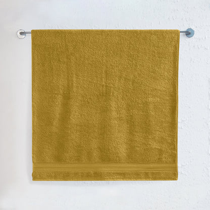 Elegant Comfort 1 Piece Premium Turkish Cotton Three Line Popcorn Jumbo Towel, 35x 70 inch