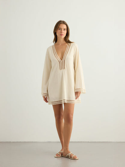 Positano Dress - Natural