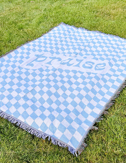 Elevated Faith Praise Throw Blanket