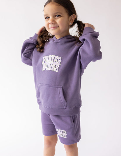 Elevated Faith Prayer Works Kids Hoodie