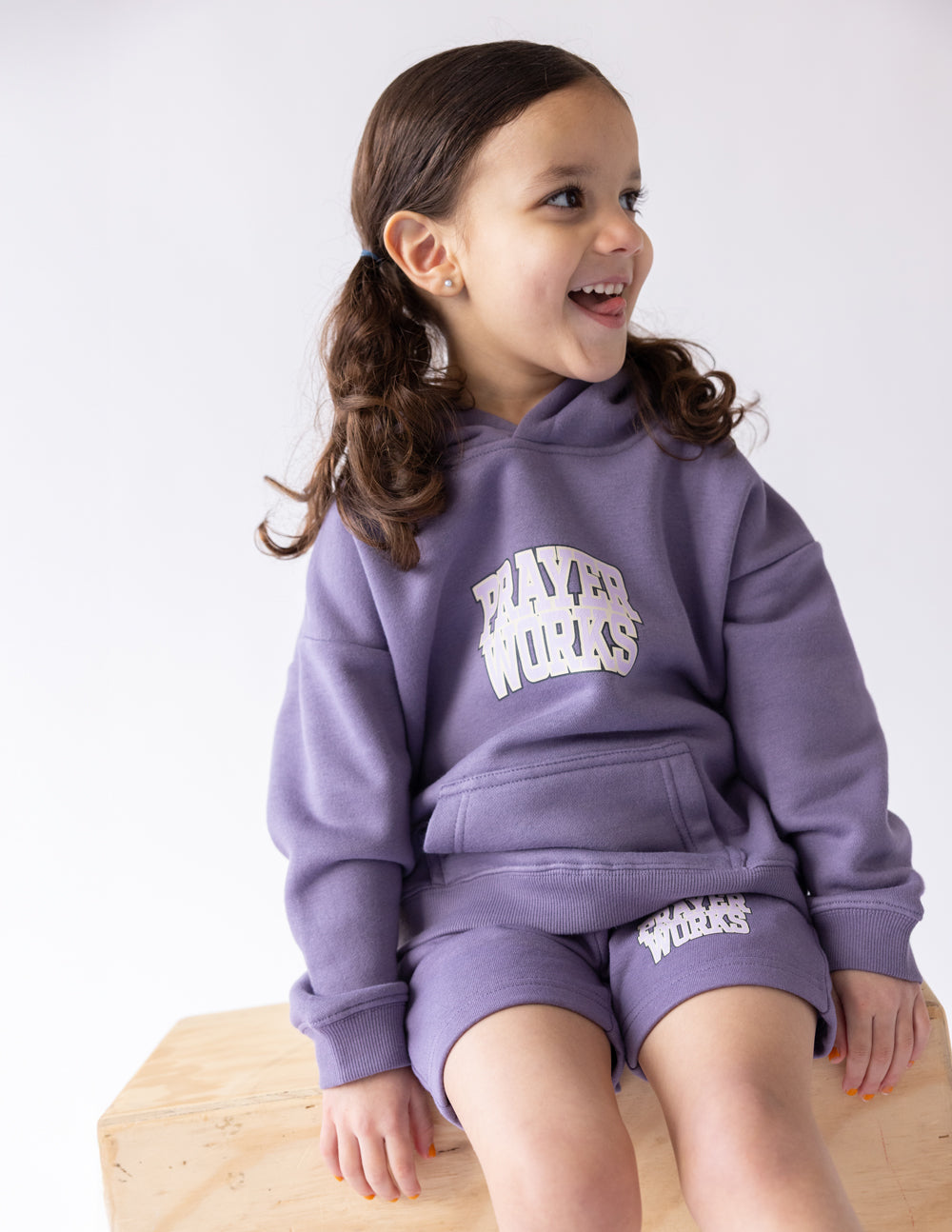 Elevated Faith Prayer Works Kids Hoodie