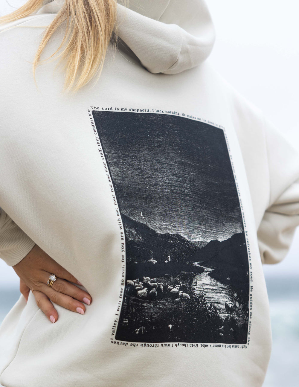 Elevated Faith Psalm 23 Unisex Hoodie