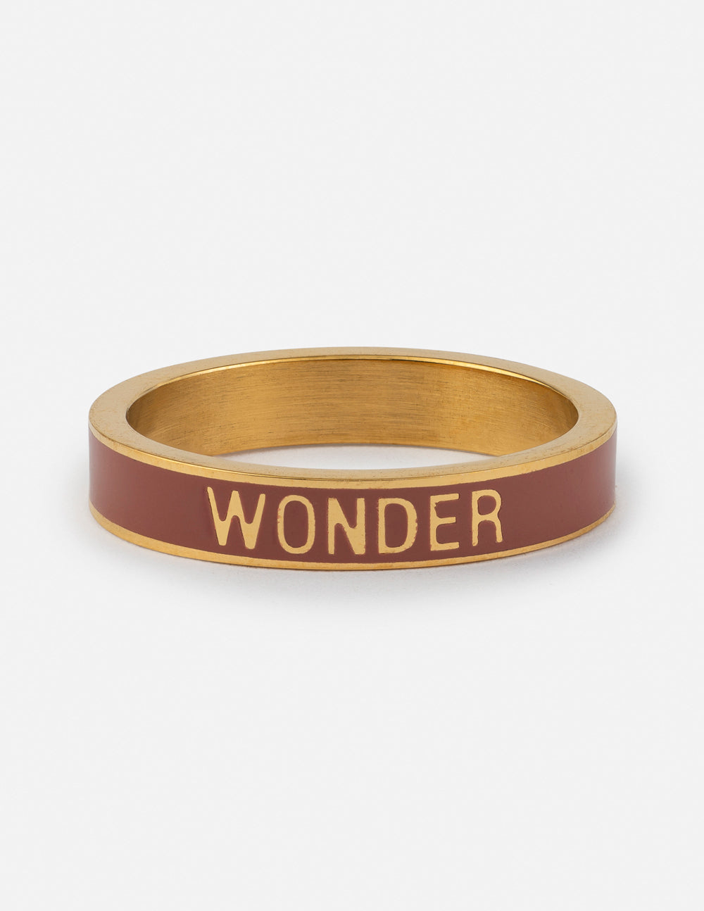 Elevated Faith Mauve Enamel Wonder Ring