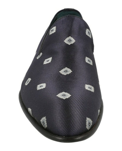 Brioni Geo Print Evening Loafers