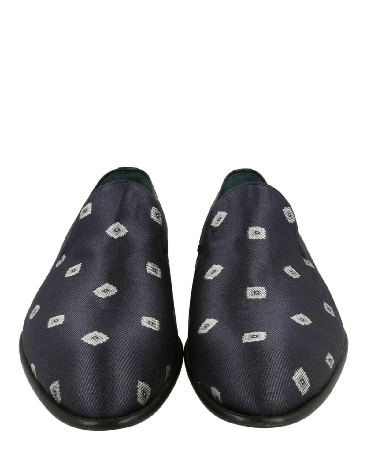 Brioni Geo Print Evening Loafers
