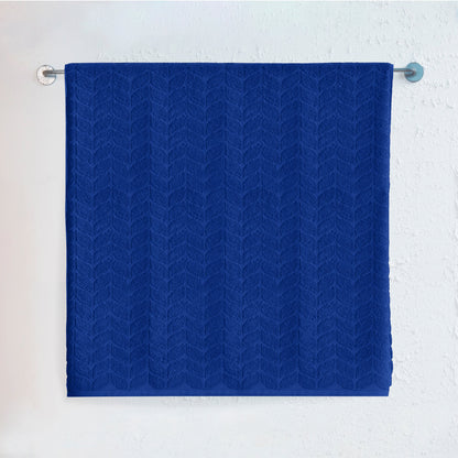 Elegant Comfort 1-Piece Premium Turkish Cotton Braided Jumbo Towel, 35x 70 inch