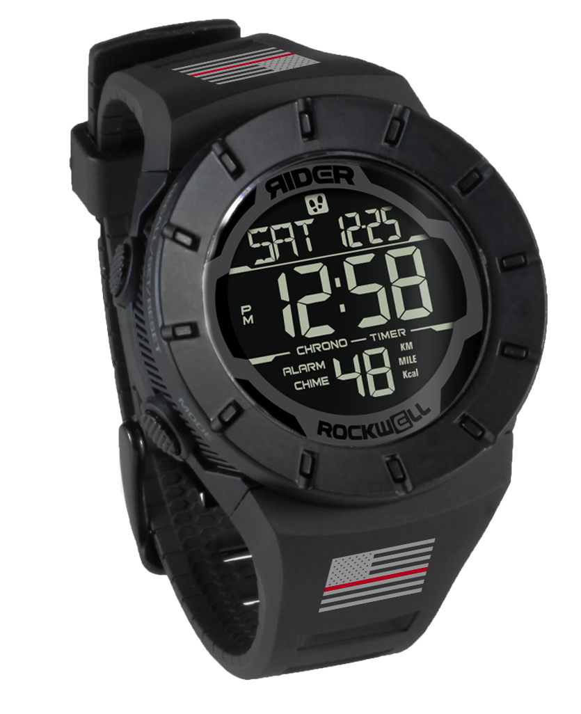 Coliseum Fit™ Forum - Firefighter Freedom Edition (Phantom Black) Watch