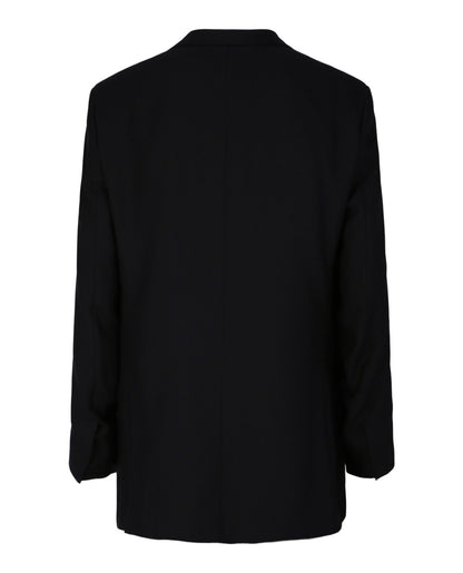 Brioni Single-Breasted Wool-Silk Blazer