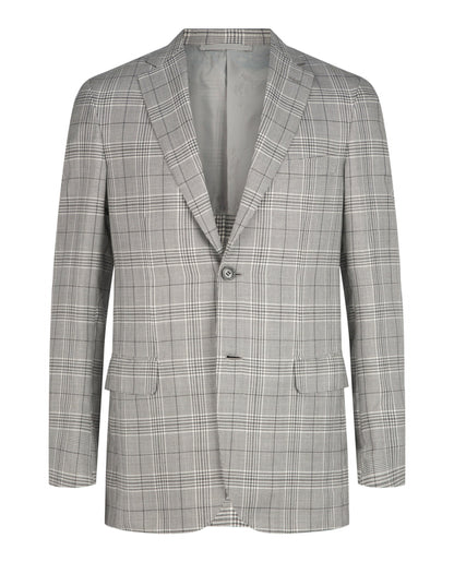Brioni Houndstooth Single-Breasted Blazer