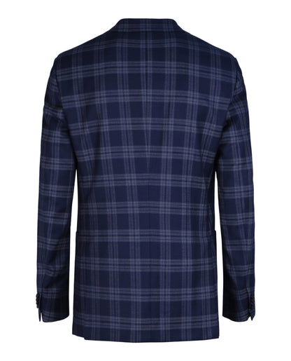 Brioni Single-Breasted Plaid Blazer