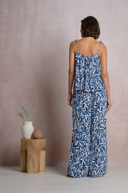 Cari Tank Blue Coraline