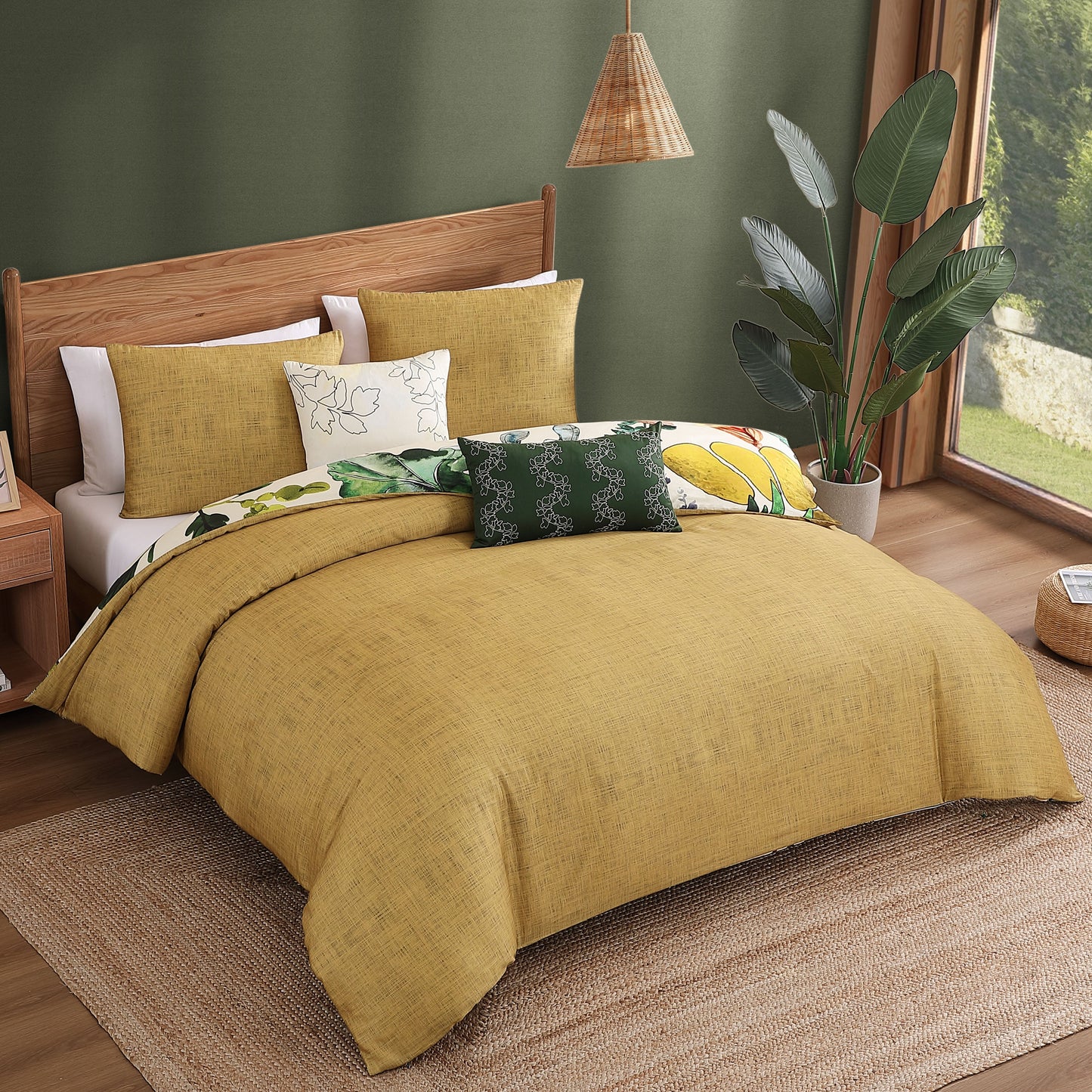 Bebejan Radiance 5 Piece Reversible Comforter Set