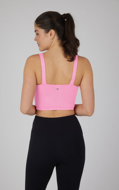90 Degree by Reflex Stonewash 2 PK Scoop Neck Bralette Tank