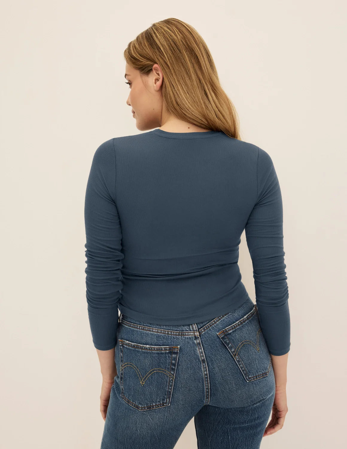 Modal Rib Long Sleeve