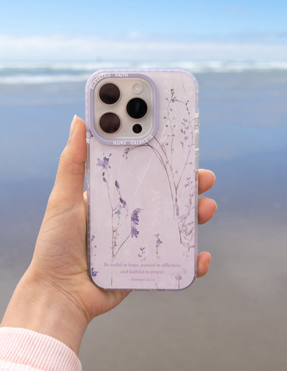 Elevated Faith Romans 12:12 Phone Case