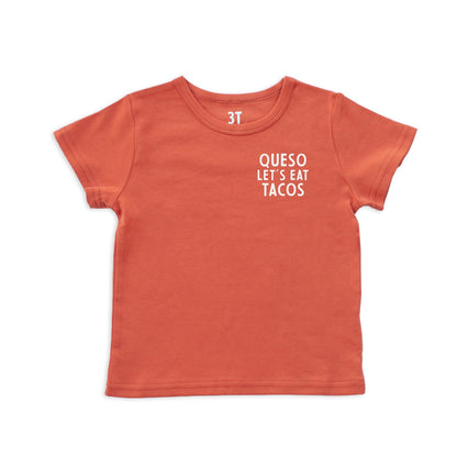 Frankie Jean Queso Let's Eat Tacos Kids Tee