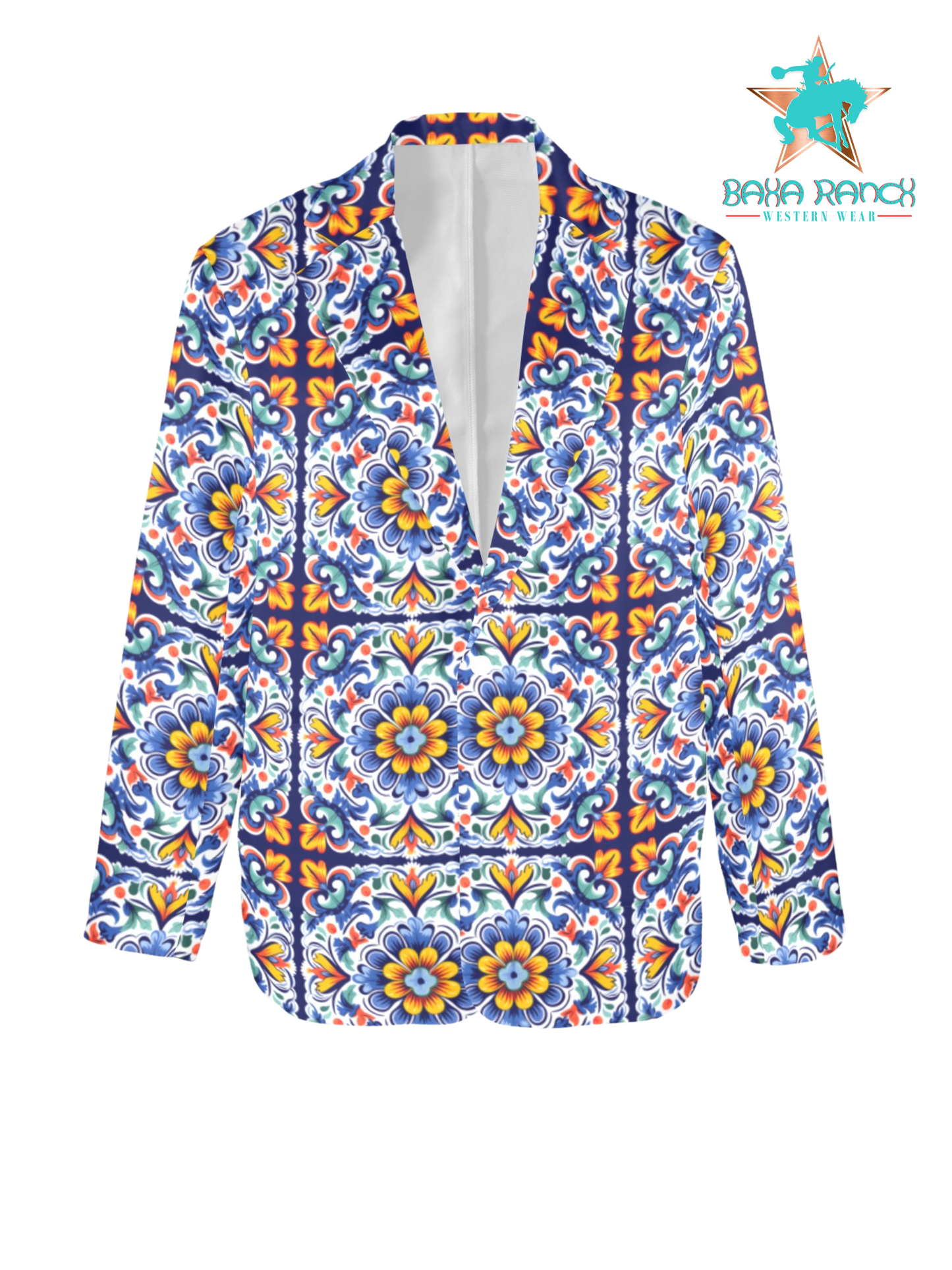 Baha Ranch Blues Talavera Women's Blazer