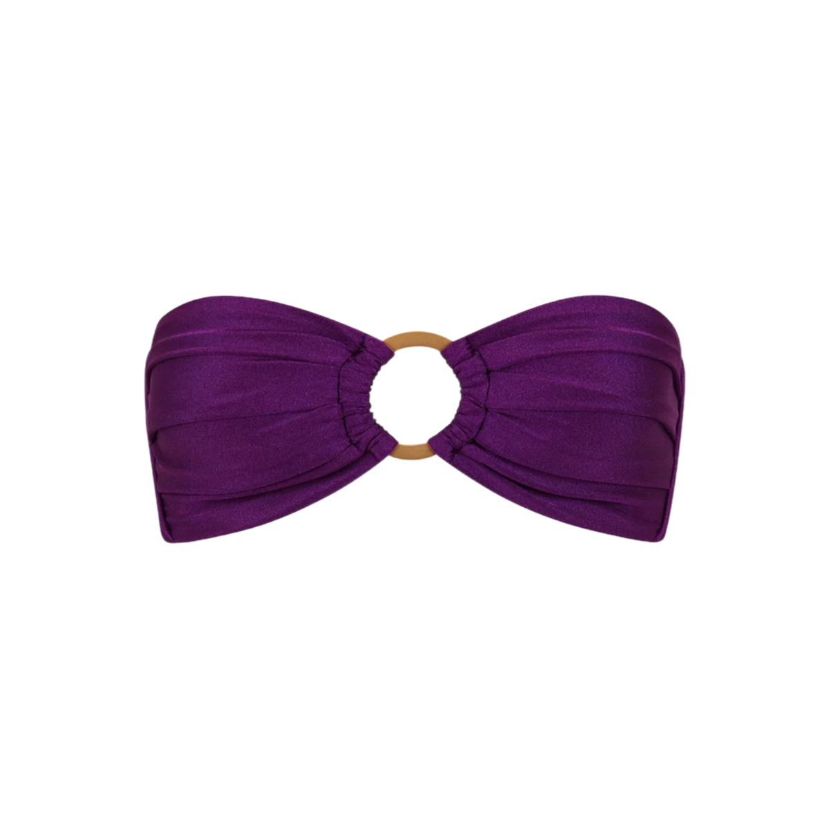 Kulani Kinis Strapless Bandeau Bikini Top - Sugar Plum - FINAL SALE