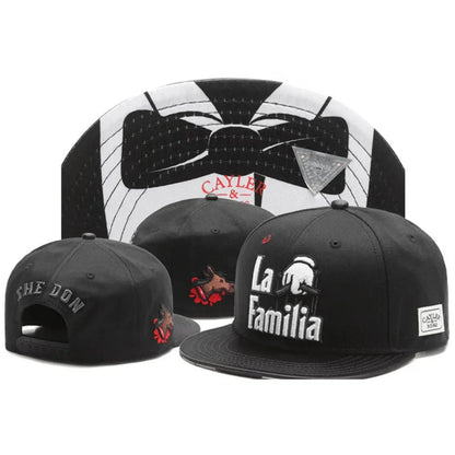 Classic Snapback Hat – Flat Bill Adjustable Baseball Cap