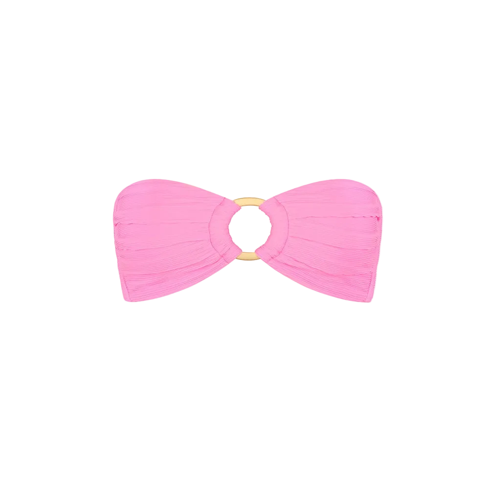 Kulani Kinis Strapless Bandeau Bikini Top - Fairy Floss