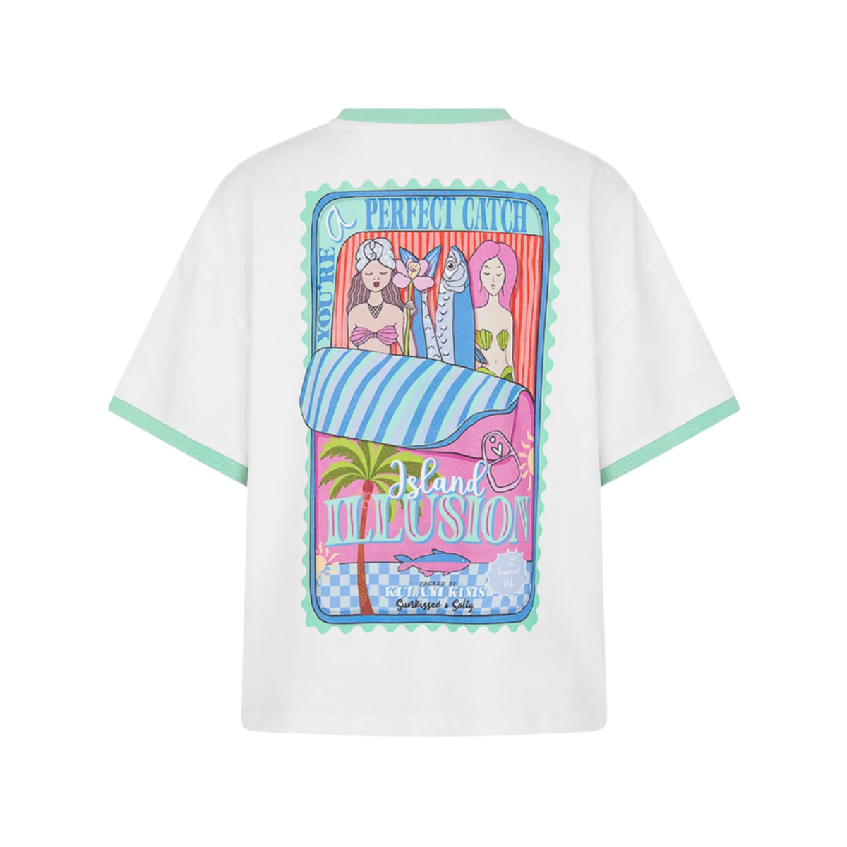 Kulani Kinis Boyfriend Bind Tee - Island Illusion - FINAL SALE