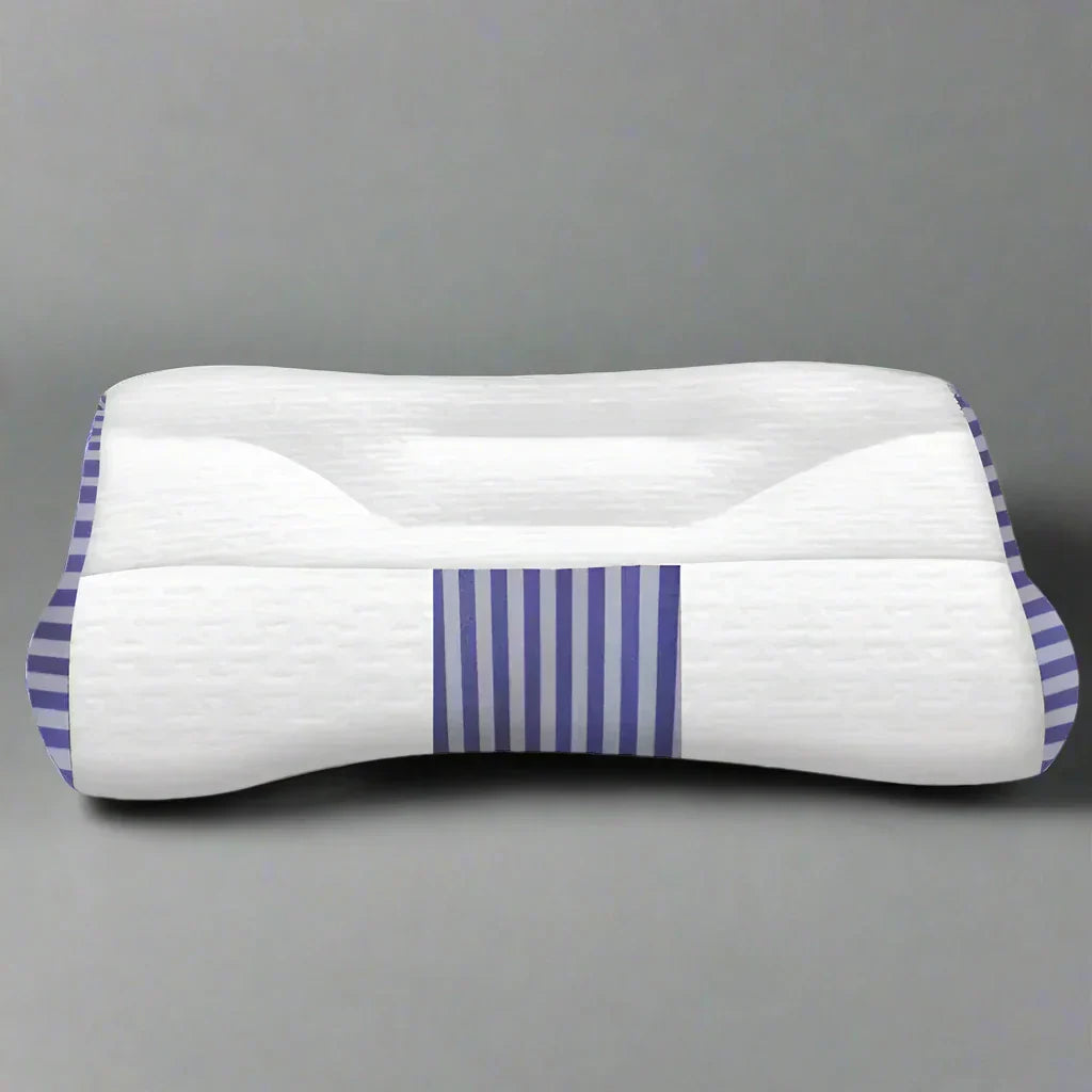 Ergonomic Goose Down Pillow for Cervical Support