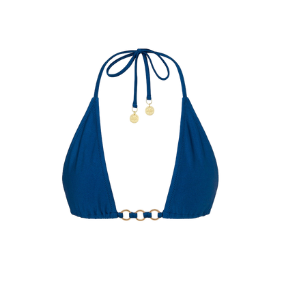 Kulani Kinis Trio Ring Triangle Bikini Top  - Mystic Moon