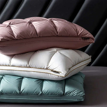3D Bread Ergonomic Goose Down Pillow