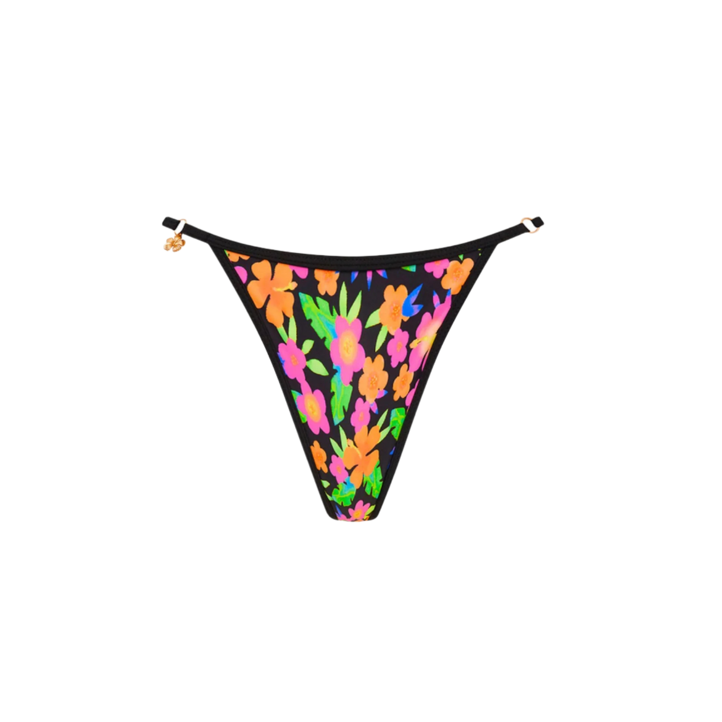 Kulani Kinis Charm Adjustable Cheeky Bikini Bottom - Midnight Glow - FINAL SALE