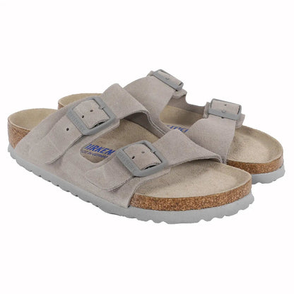 Birkenstock Arizona Soft Footbed Suede Leather Sandals
