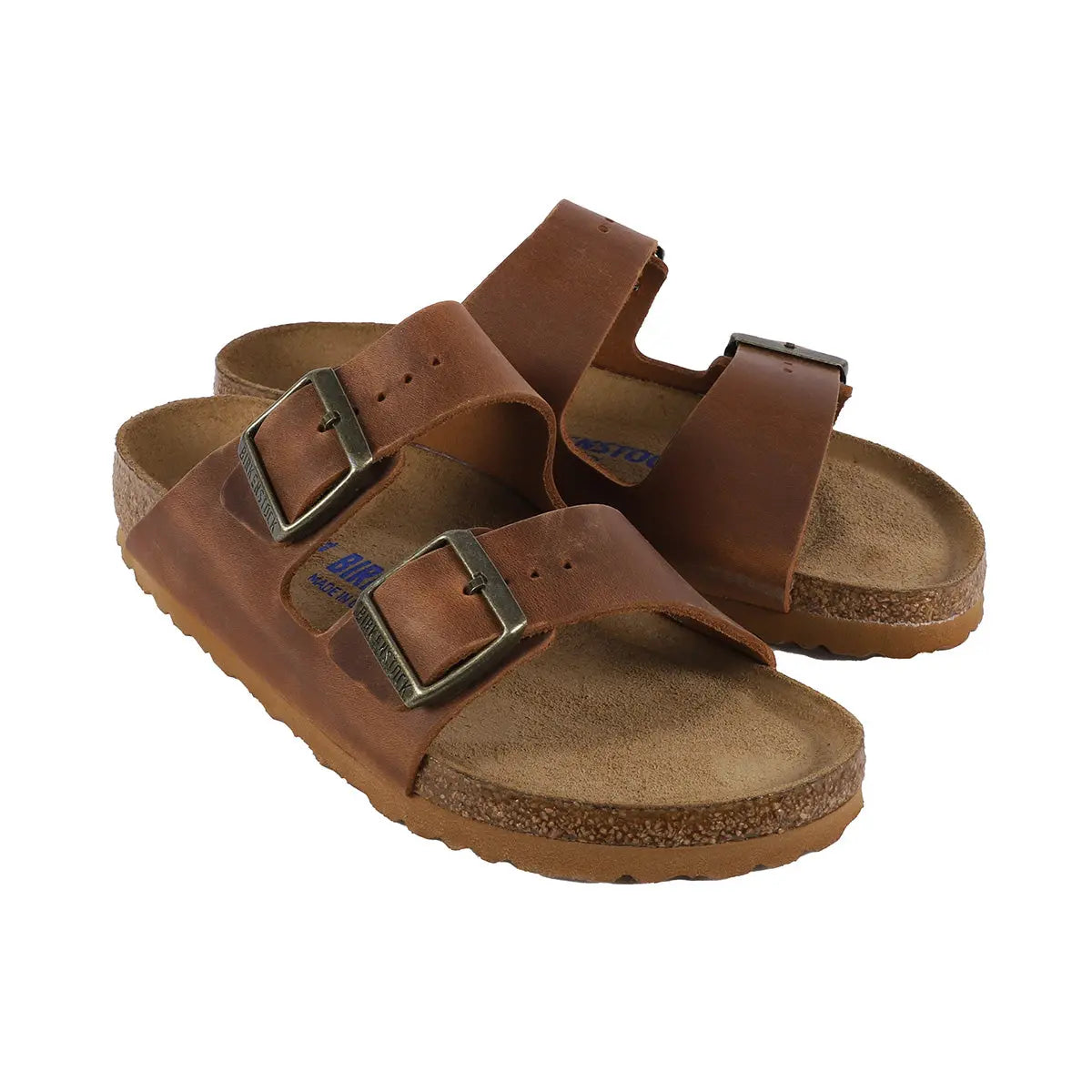 Birkenstock Arizona Soft Footbed Suede Leather Sandals